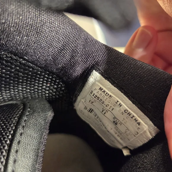 Jordan B-2rue - Black/Metallic Silver/Concord - Basketball Shoes (Size 12) - Picture 9 of 10